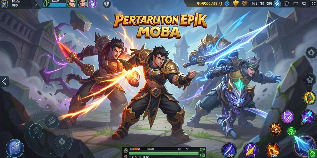 Tangkapan layar gameplay 9939 menampilkan aksi pertempuran yang mendebarkan.
