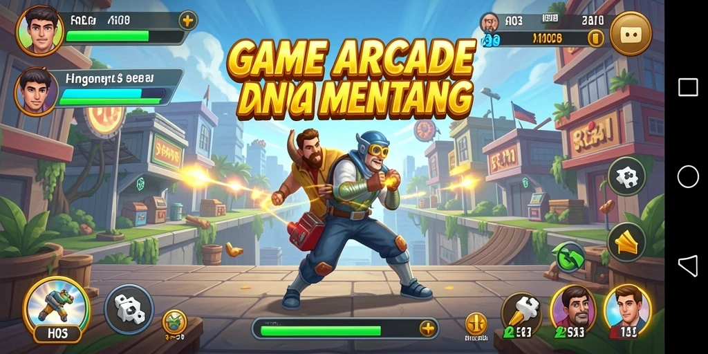 Tampilan gameplay H03 yang memukau dan penuh aksi.
