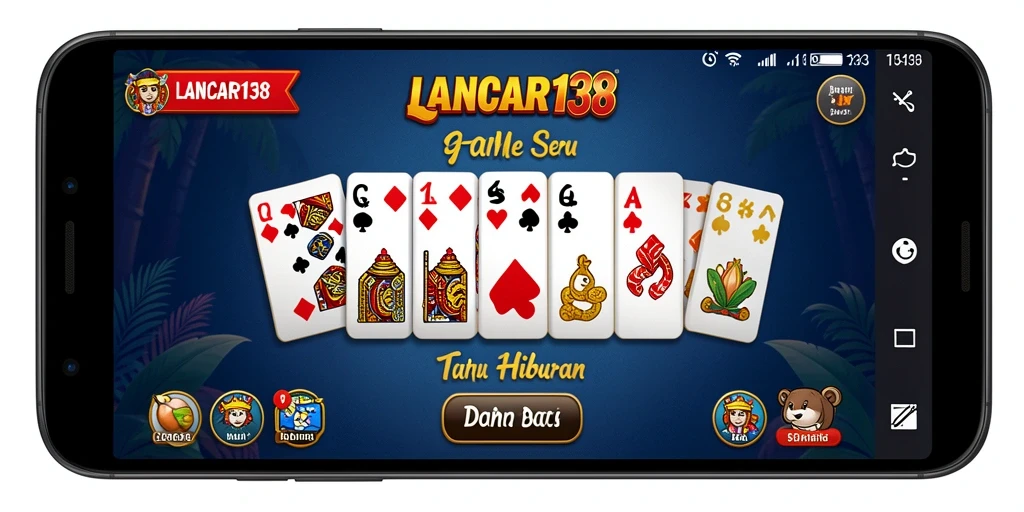 Tampilan seru dari gameplay Domino LANCAR138 yang menggugah semangat.