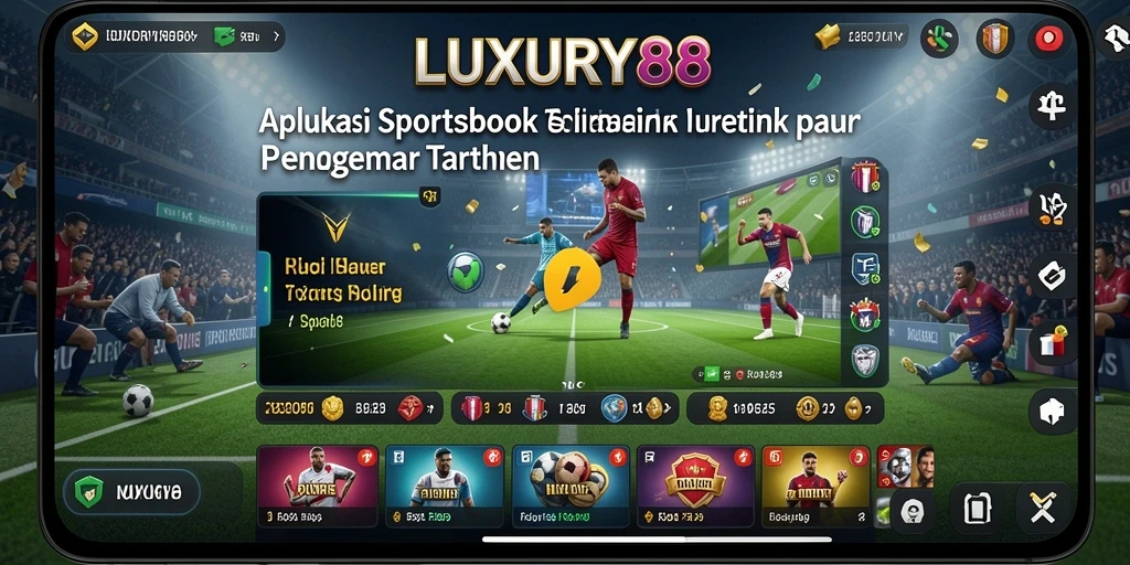 Tampilan gameplay yang menarik dan interaktif di LUXURY88.