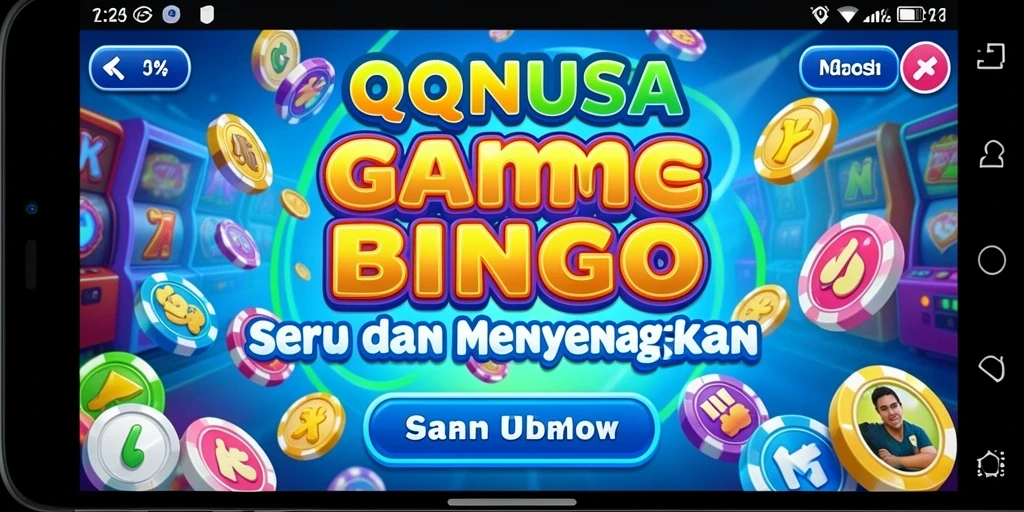 Tampilan gameplay QQNUSA yang menarik dan interaktif.