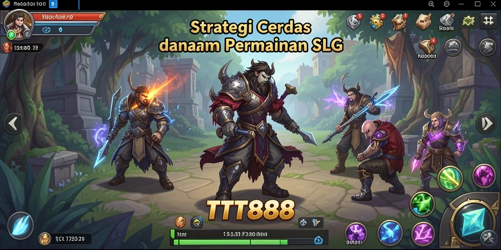 Screenshot TTT888 menampilkan aksi strategi yang menegangkan.